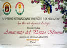 Premio Vini Passiti e da Meditazione - 5 Corone